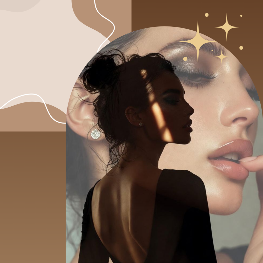 brown girl brown dress photoshoot